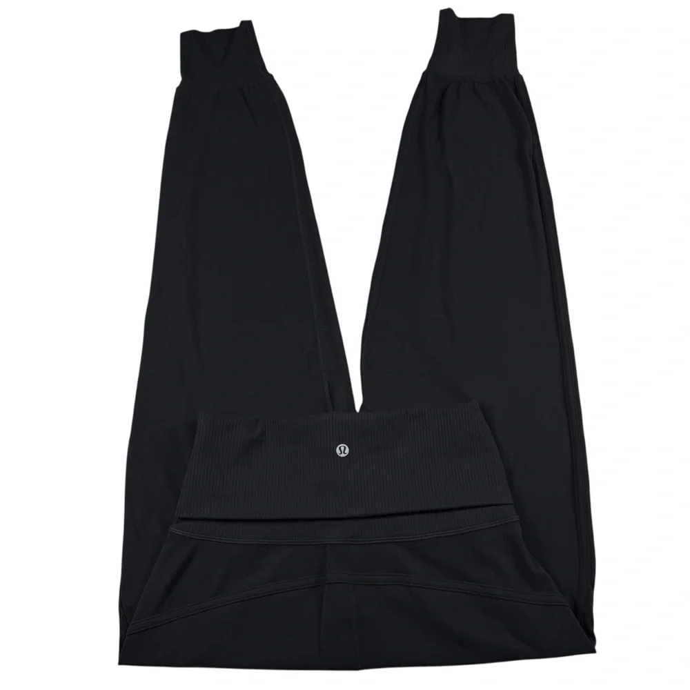 Lululemon Align Super High Rise Ribbed Waist Joggers, 4